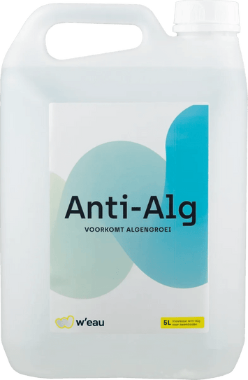 W'eau Anti-Alg 5 Liter – Professionele Algenbestrijder - Azzura Pool