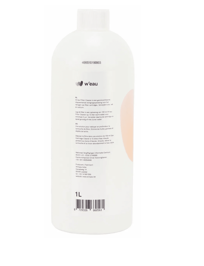 W'eau Filter Cleaner - 1 liter - Azzura Pool