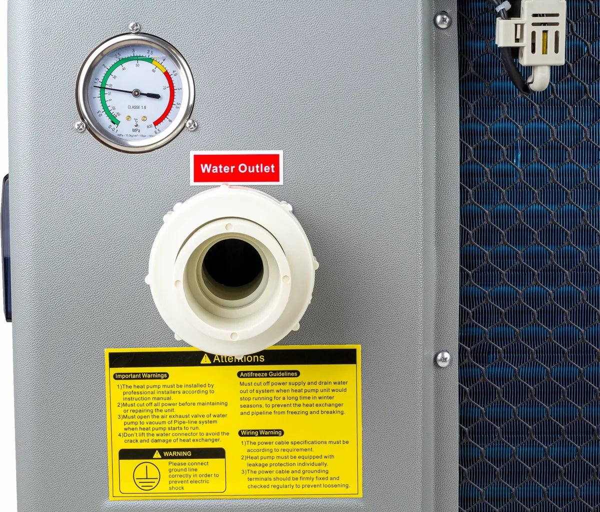 W'eau Full Inverter zwembad warmtepomp - 35 kW (krachtstroom) - Azzura Pool