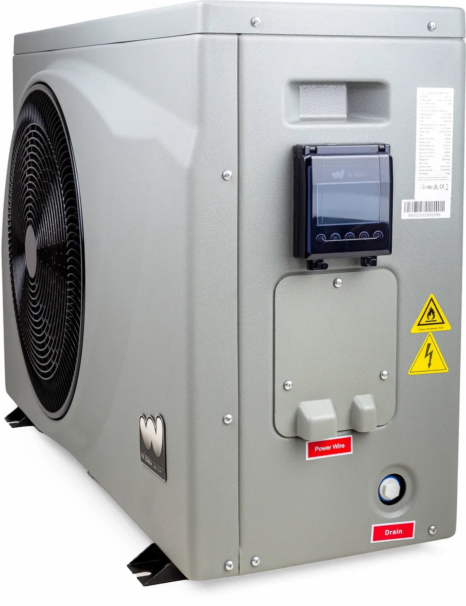 W'eau Full Inverter zwembad warmtepomp - 35 kW (krachtstroom) - Azzura Pool