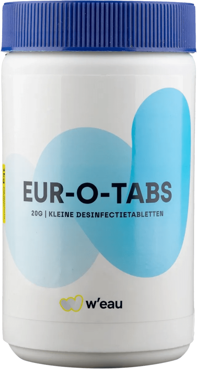 W'eau grote chloortabletten 200 grams 1 kg - Azzura Pool
