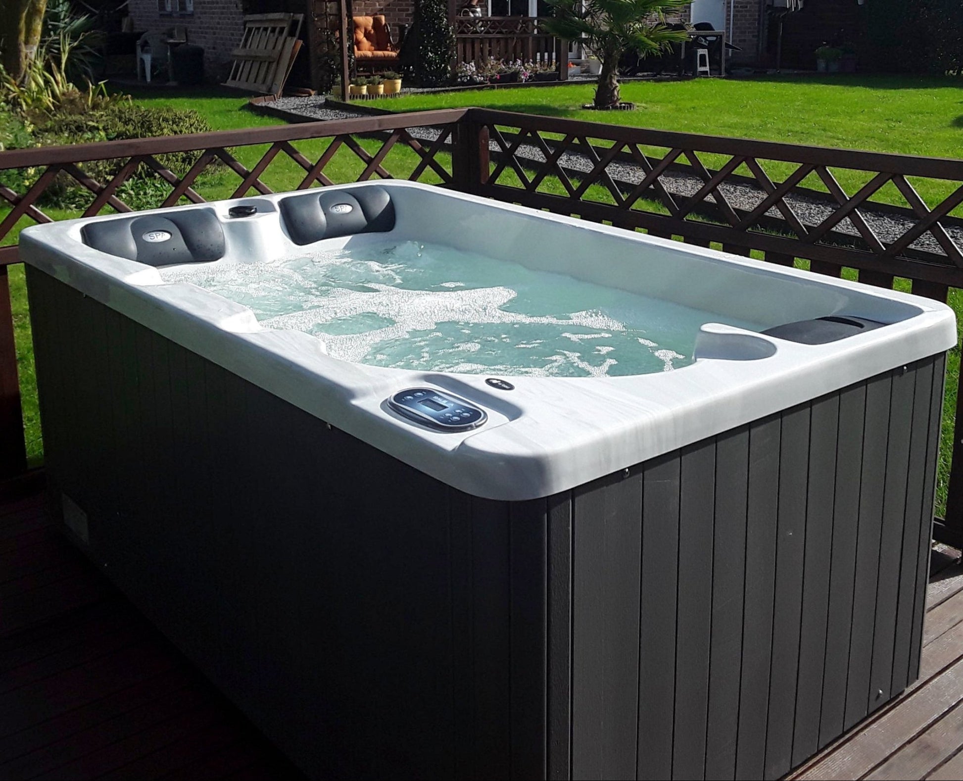 W'eau Hudson spa met warmtepomp - 3 persoons - Azzura Pool