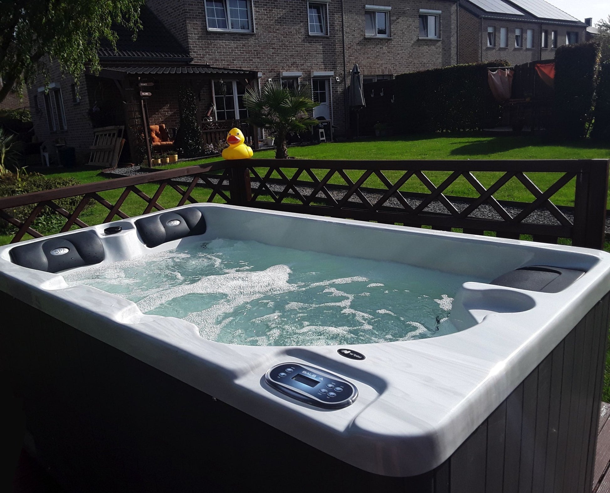 W'eau Hudson spa met warmtepomp - 3 persoons - Azzura Pool