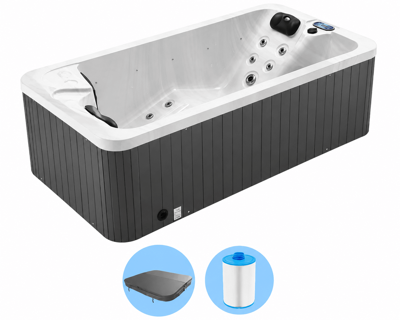 W'eau Iseo spa - 2 persoons - Azzura Pool