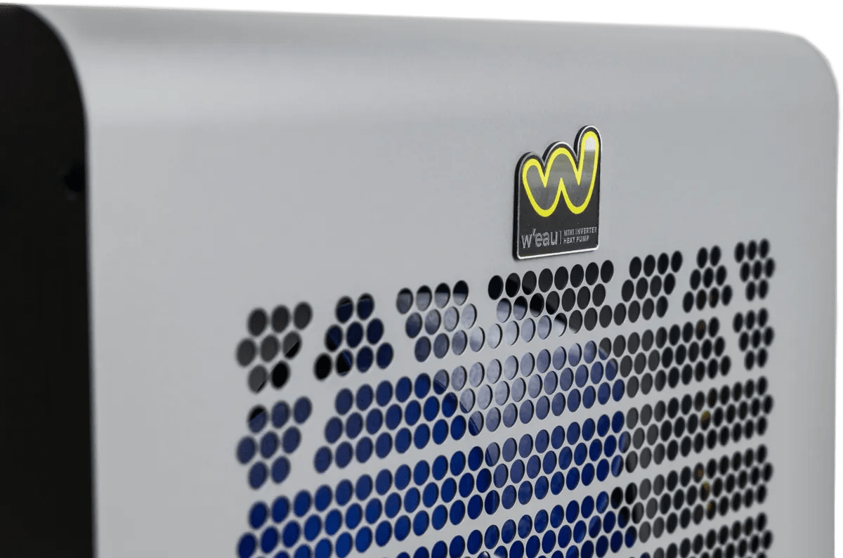 W'eau Mini Power 20 zwembad warmtepomp - 5 kW - Azzura Pool