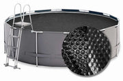W'eau Premium solar cover rond - 600 cm (zeilmaat 594) - Zwart - Azzura Pool