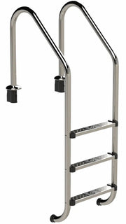 W'eau RVS zwembadtrap 3 treden - AISI 304 - Azzura Pool