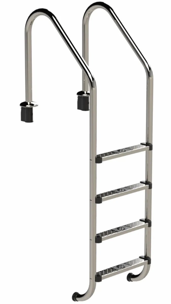 W'eau RVS zwembadtrap 4 treden - AISI 304 - Azzura Pool