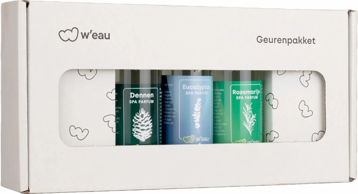 W'eau spa geuren pakket Verfrissing - 3 x 100 ml - Azzura Pool