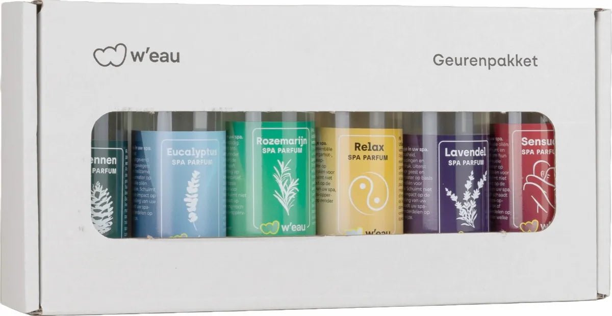 W’eau Spa geurenpakket - 6 x 100 ml - Azzura Pool