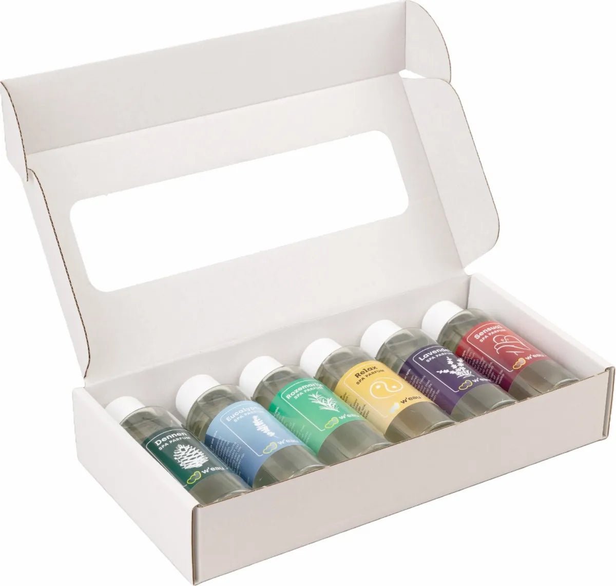 W’eau Spa geurenpakket - 6 x 100 ml - Azzura Pool