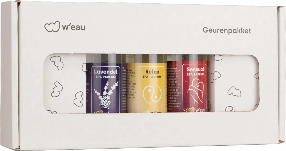 W’eau Spa geurenpakket Ontspanning - 3 x 100 ml - Azzura Pool