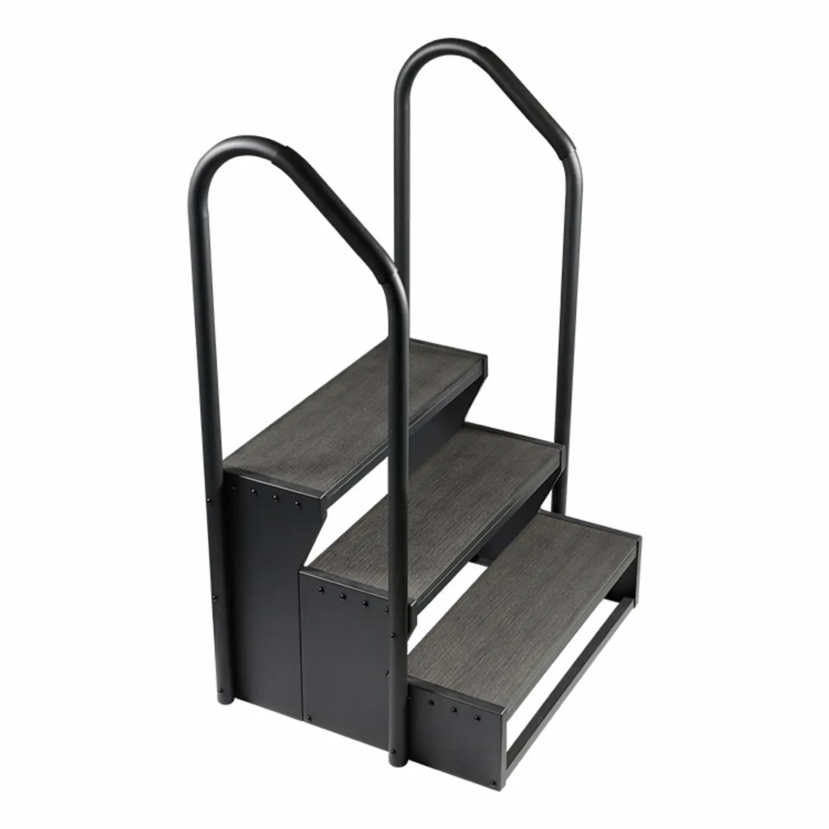 W'eau spa trap antislip met leuning - Zwart - Azzura Pool