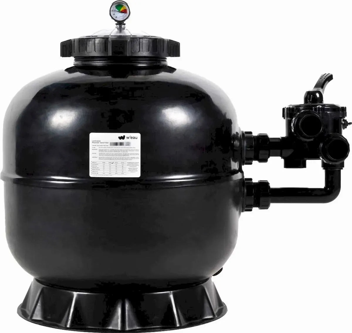 W'eau SPO-900 polyester side mount zandfilter 32m³ - Azzura Pool