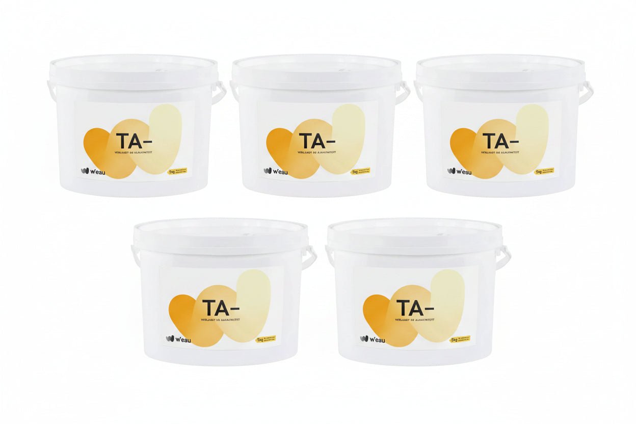 W'eau TA- Alkaliteit - 3 kg ( 5 stuks ) - Azzura Pool