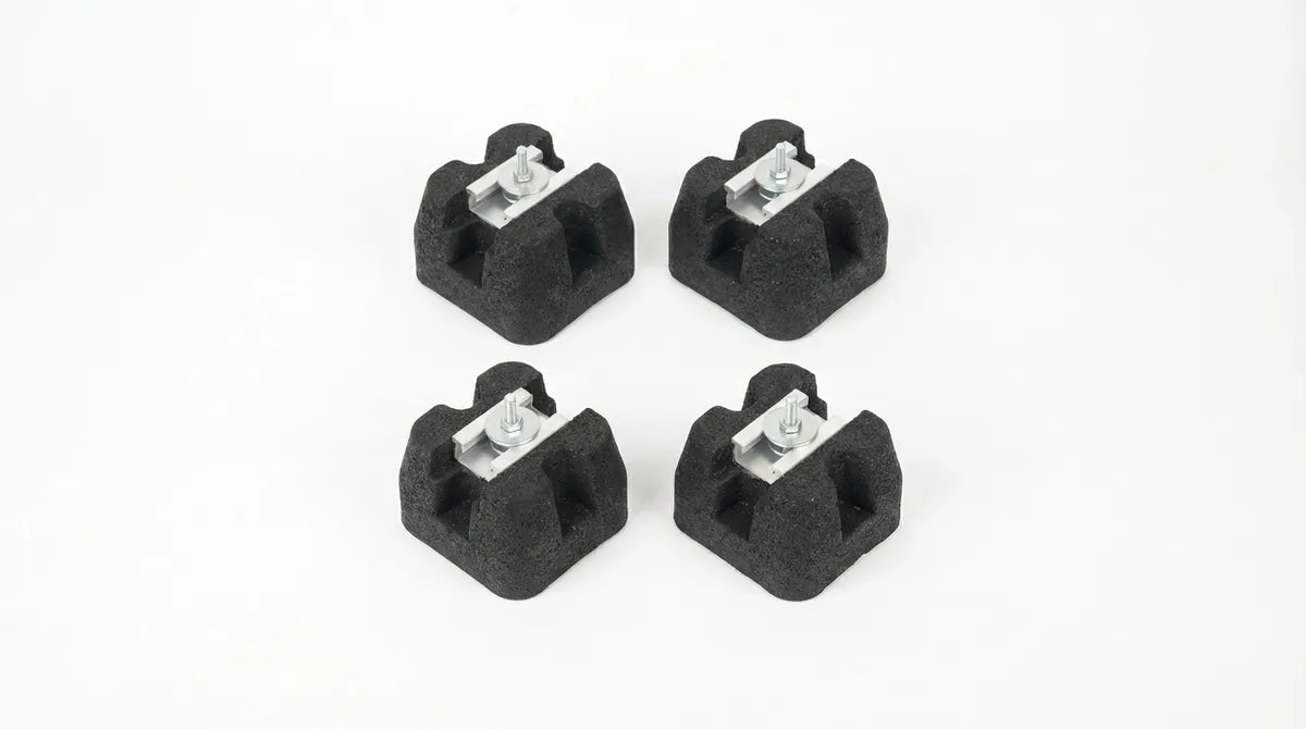 W'eau Trillingsdempers voor mini warmtepompen - 4 stuks - Azzura Pool