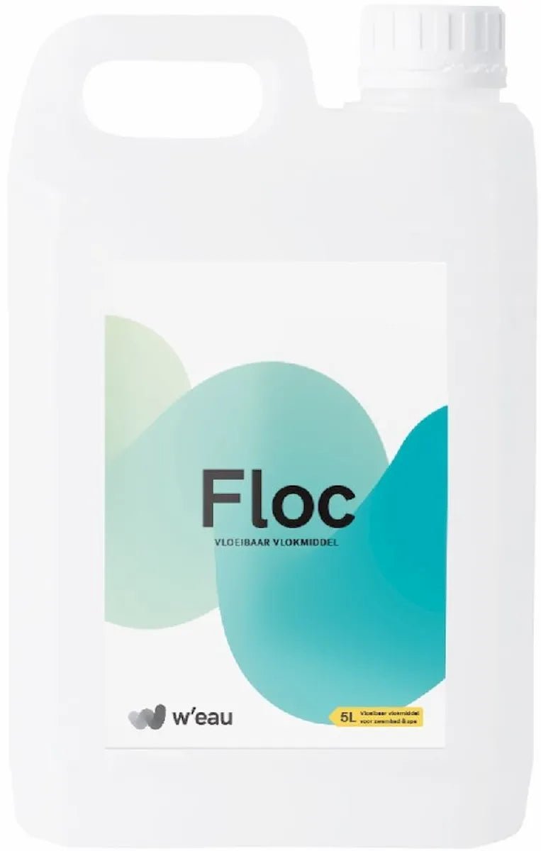 W'eau vloeibaar vlokmiddel - 5 liter - Azzura Pool