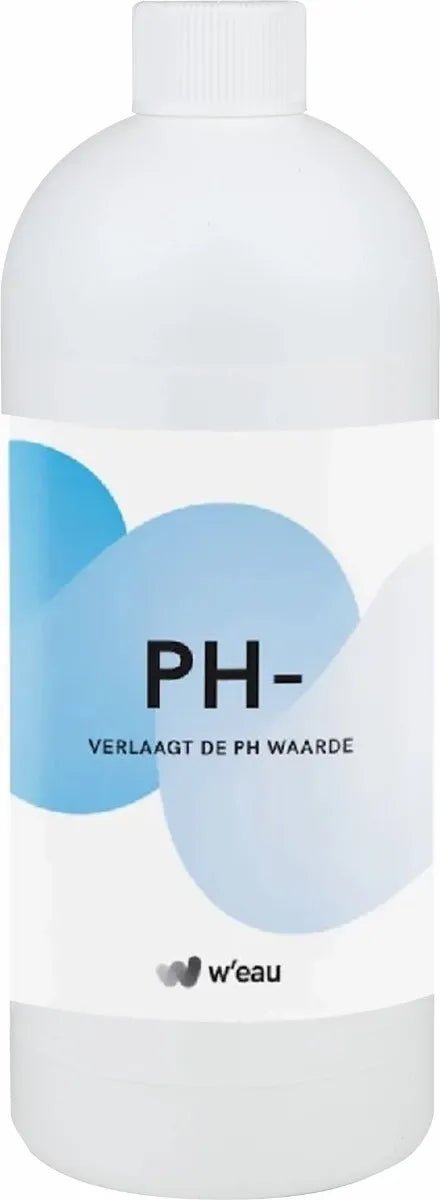 W'eau vloeibare pH minus - 1 liter - Azzura Pool