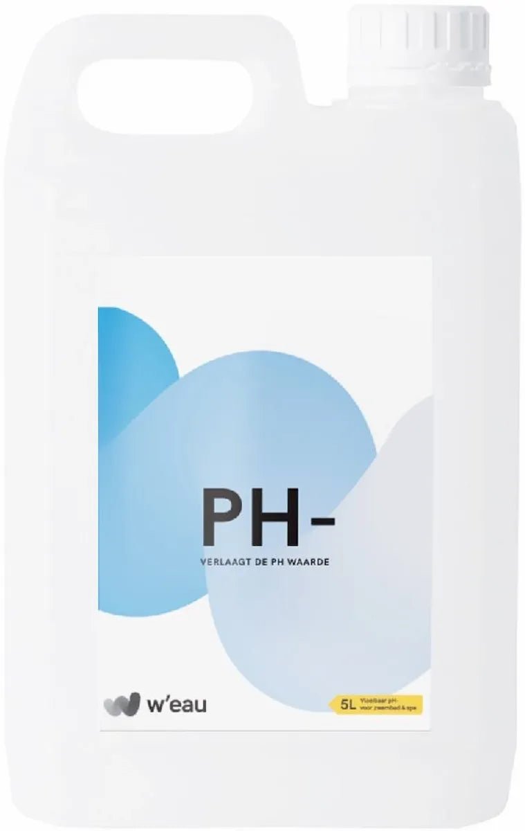 W'eau vloeibare pH minus - 5 liter - Azzura Pool