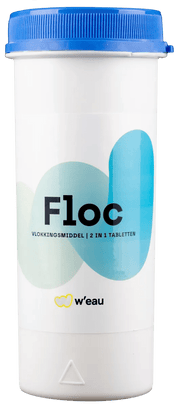 W’eau Vlokmiddel Tabletten 2-in-1 (1 kg) - Azzura Pool