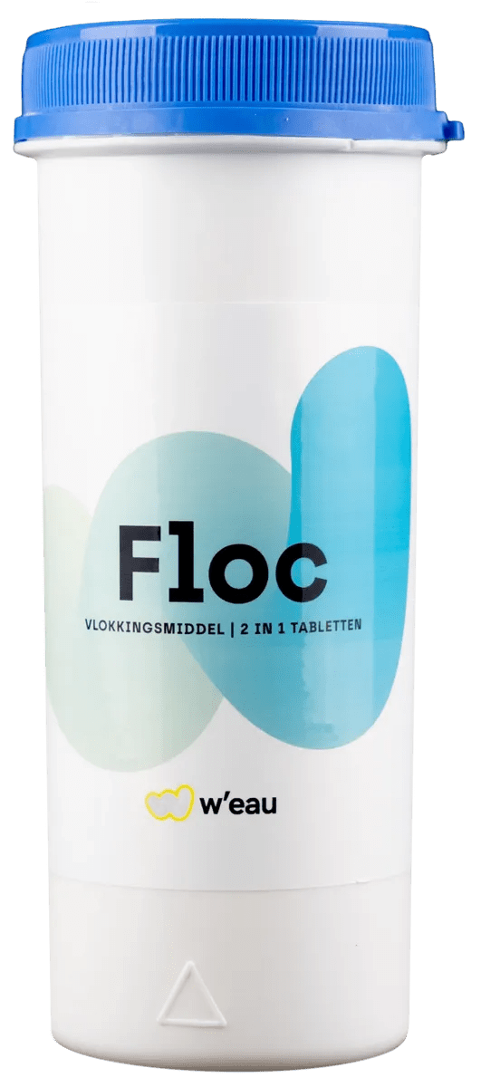 W’eau Vlokmiddel Tabletten 2-in-1 (1 kg) - Azzura Pool