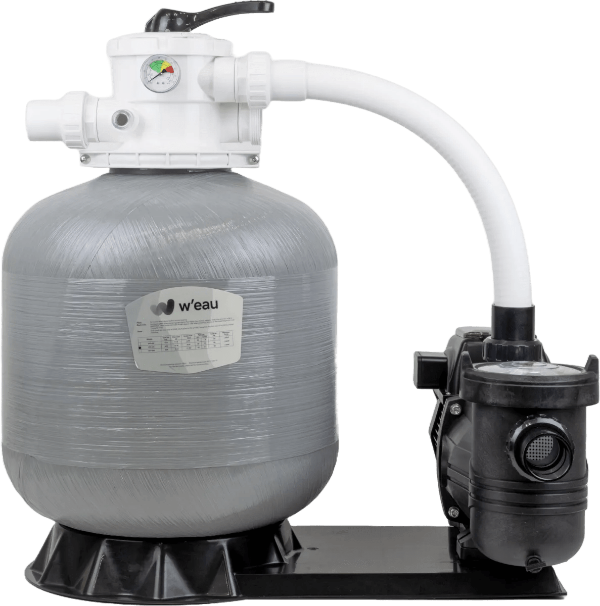 W'eau VPP-650 variabele zandfilterset - 16 m³/u - Azzura Pool