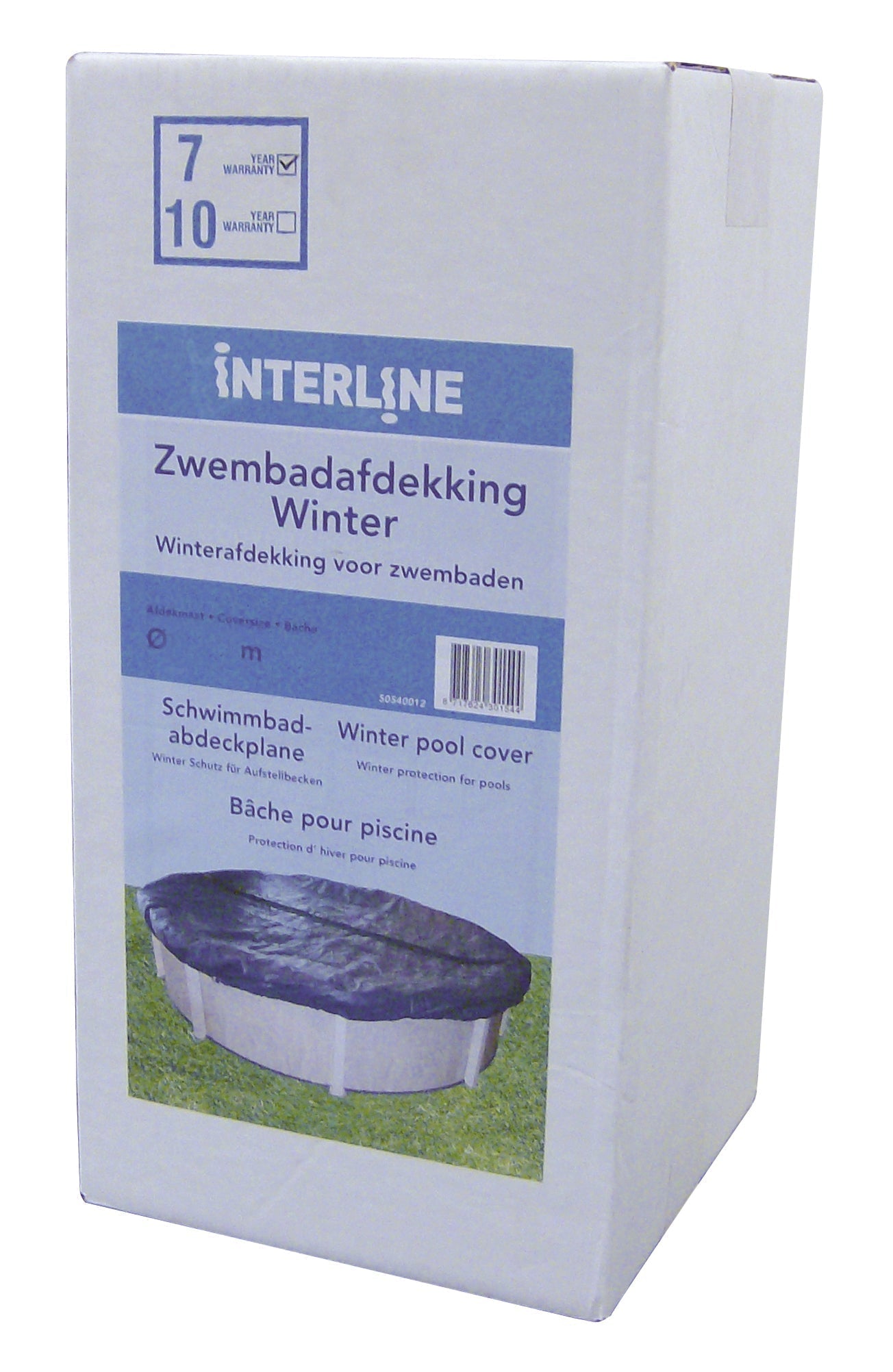 Winterzeil mét Maas voor rond zwembad Ø 640 cm - Azzura Pool