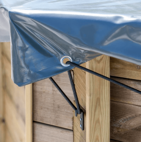 Winterzeil voor de Gre Evora Zwembaden van 620 cm x 420 cm - Azzura Pool