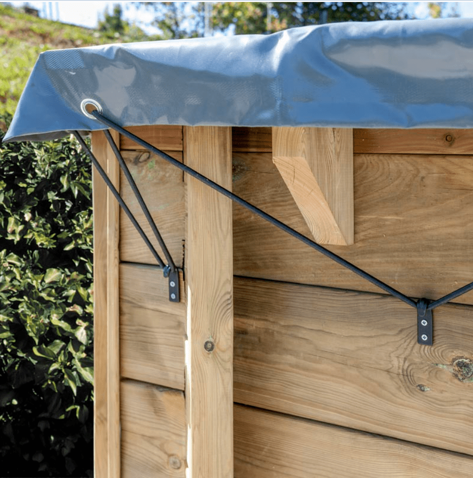 Winterzeil voor Rechthoekige Zwembaden – Model Lemon 415 x 240 cm - Azzura Pool