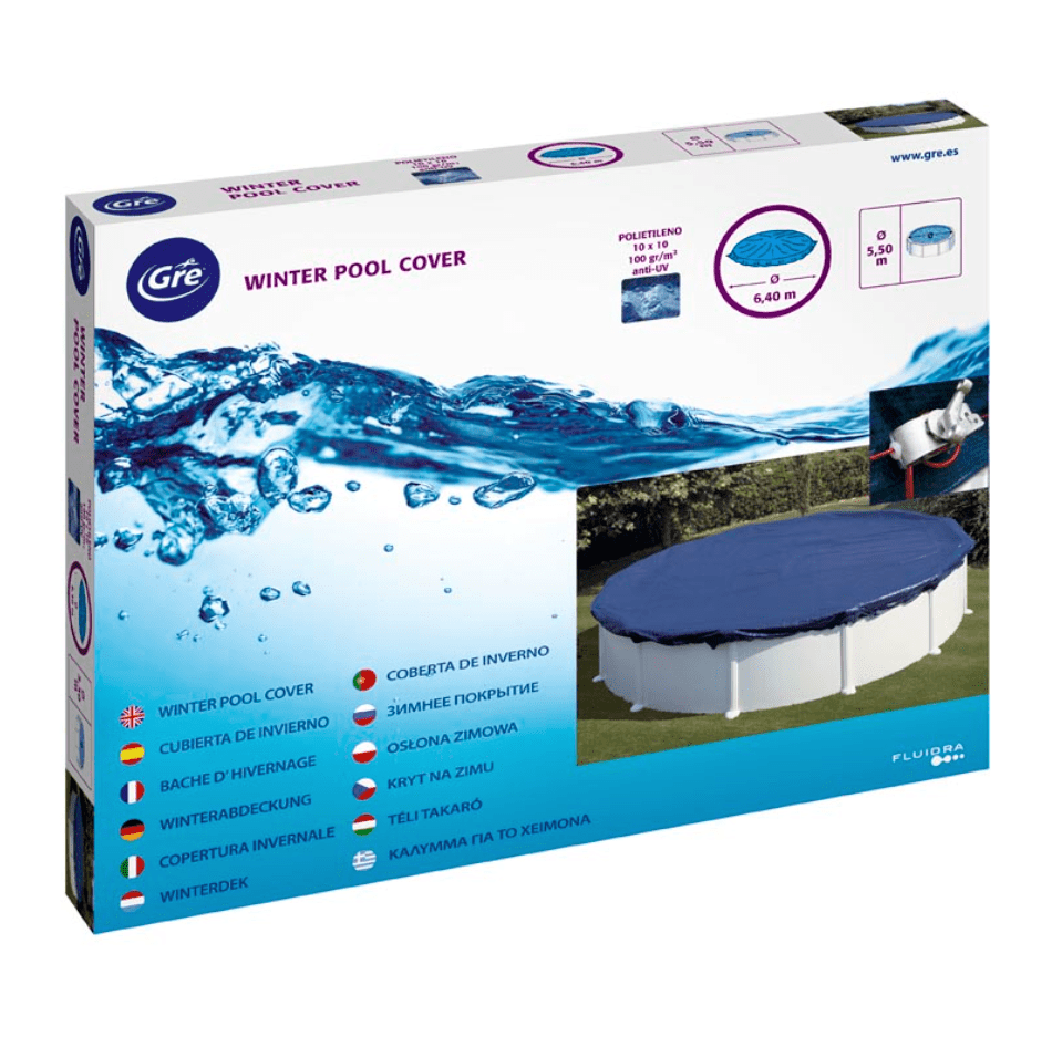 Winterzeil voor rond zwembad Ø 550 cm - Azzura Pool
