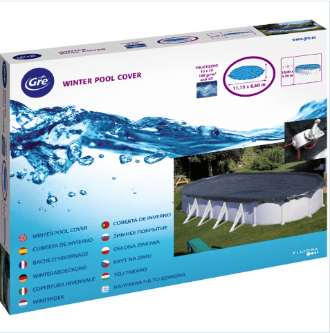 Winterzeil voor zwembad van 730 cm x 375 cm - Azzura Pool