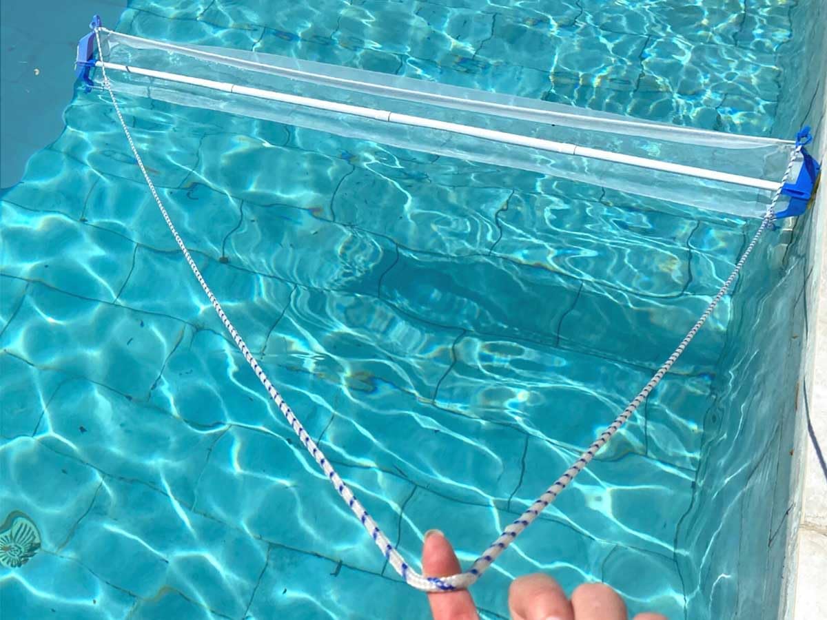 XL bladschep blauw - Azzura Pool
