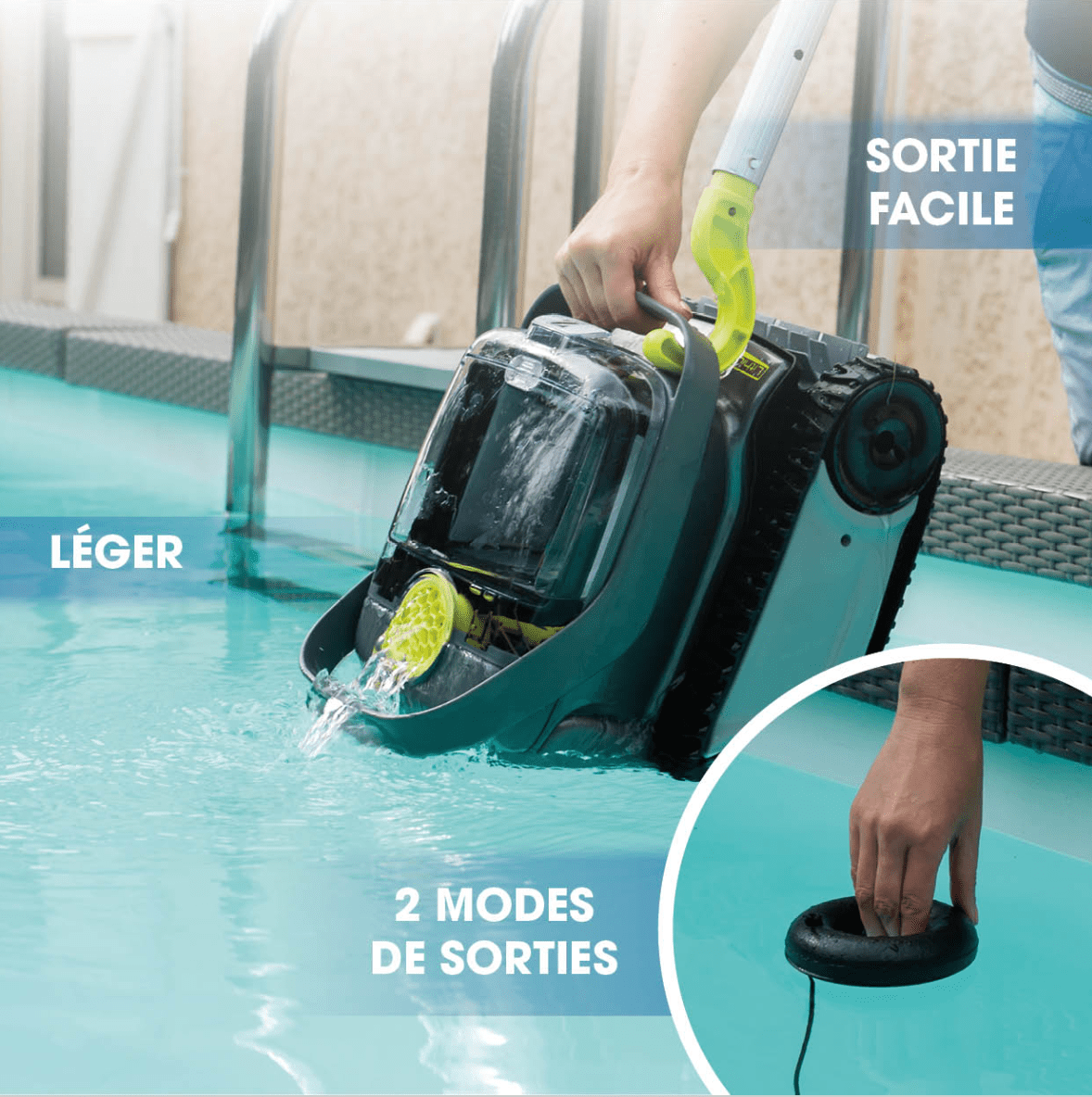 Zodiac Pixel draadloze zwembadrobot - Azzura Pool
