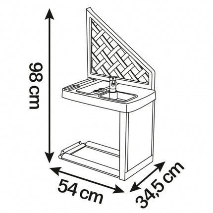 Accesorio para casa de juegos Smoby: Cocina de verano