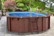 Zomerafdekking voor Ovaal zwembad 640 cm x 400 cm - Azzura Pool