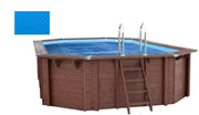 Zomerafdekking voor Ovaal zwembad 840 cm x 490 cm - Azzura Pool