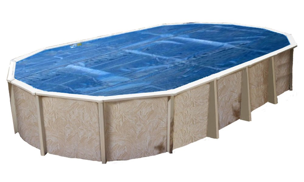 Zomerafdekking voor ovaal zwembad 850 cm x 490 cm - Azzura Pool