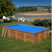 Zomerzeil voor de Gre Evora Zwembaden van 620 cm x 420 cm - Azzura Pool