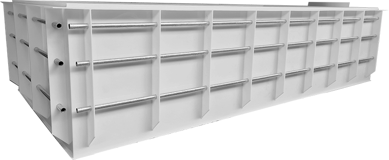 Polypropylen-Schwimmbecken schwarz mit gerader Treppe – 1100 x 400 x 150 cm