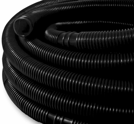 Zwembadslang zwart 38 mm - 2 meter - Azzura Pool