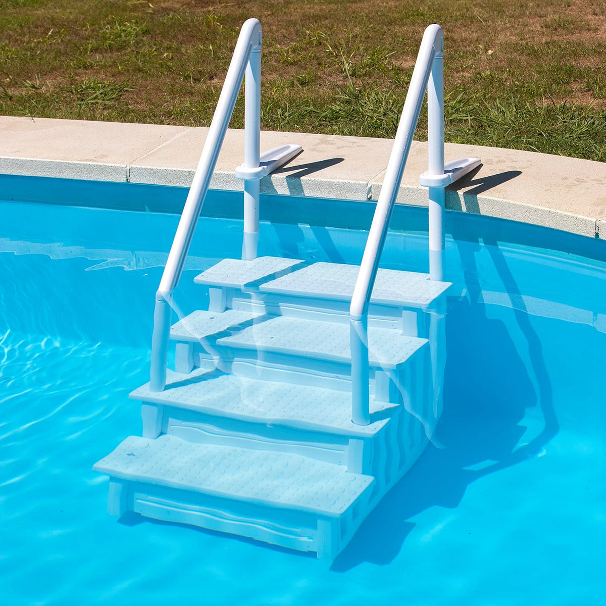 Zwembadtrap Polyethyleen - 4 treden - Azzura Pool