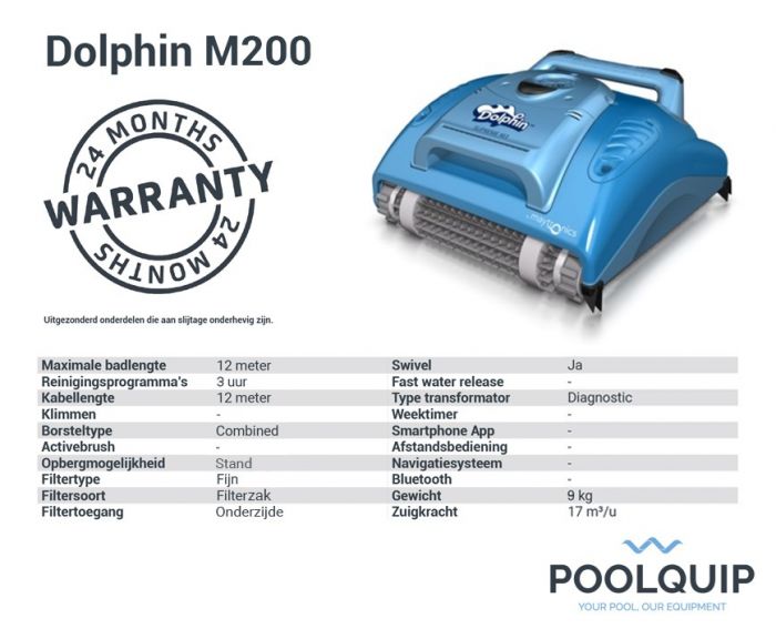 Robot de piscine Dolphin M200
