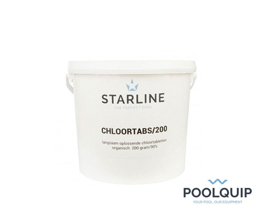Comprimés de chlore Starline 90/200 (5KG)