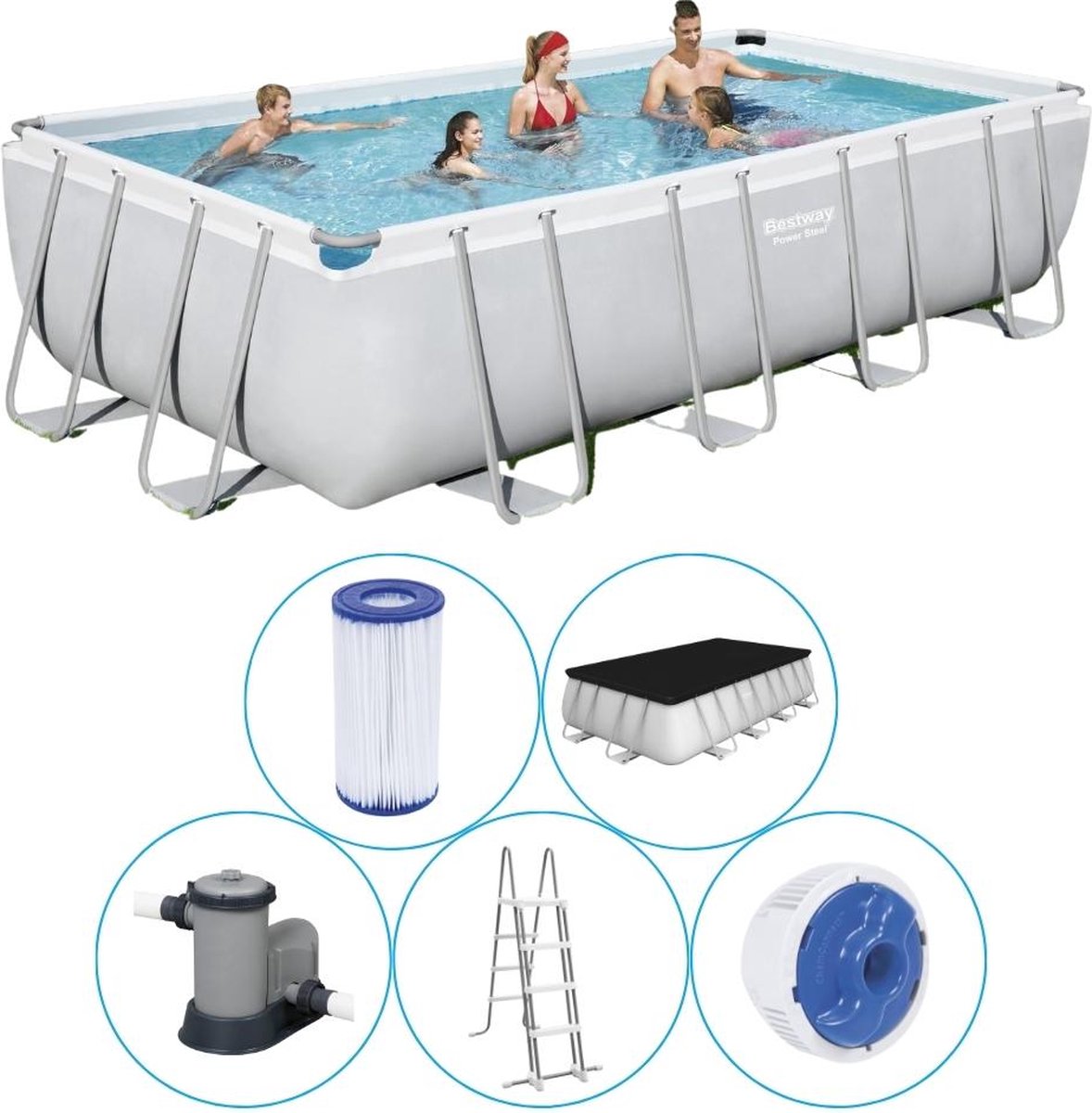 Bestway Power Steel 549 cm x 274 cm x 122 cm