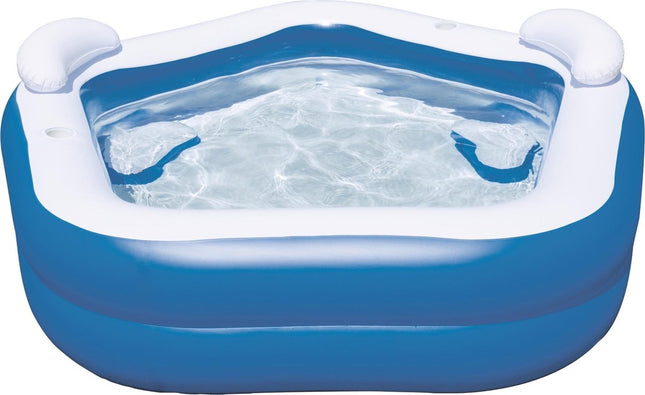 Piscine familiale pentagonale Bestway 213 cm x 207 cm x 69 cm