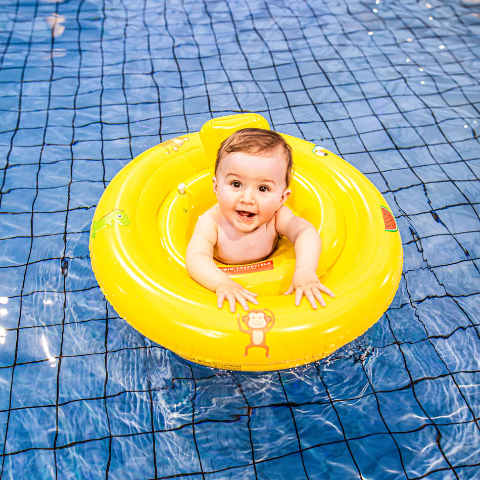 Swim Essentials Baby float Geel 0-1 jaar