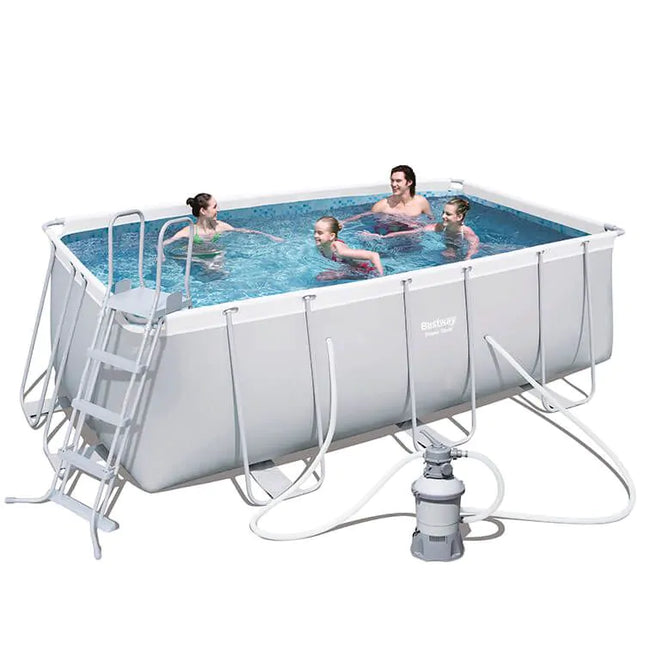 Piscina Power Steel Bestway 412cm x 201cm x 122cm