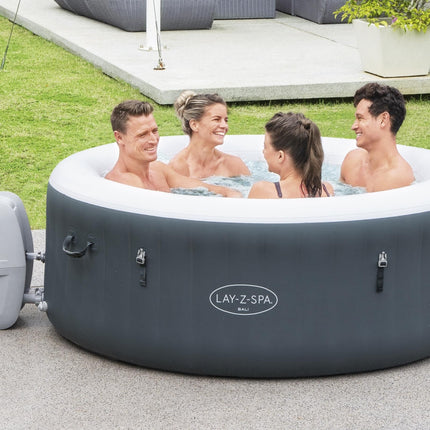 Lay-Z Spa Bali AirJet aufblasbares Spa, 4 Personen