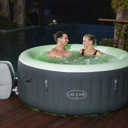 Lay-Z Spa Bali AirJet aufblasbares Spa, 4 Personen