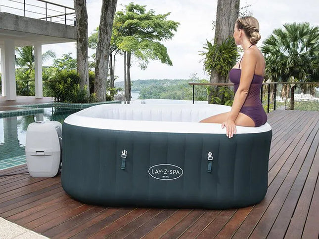 Lay-Z-Spa Ibiza AirJet aufblasbares Spa, 6 Personen